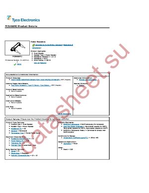 FCB468RJ datasheet  